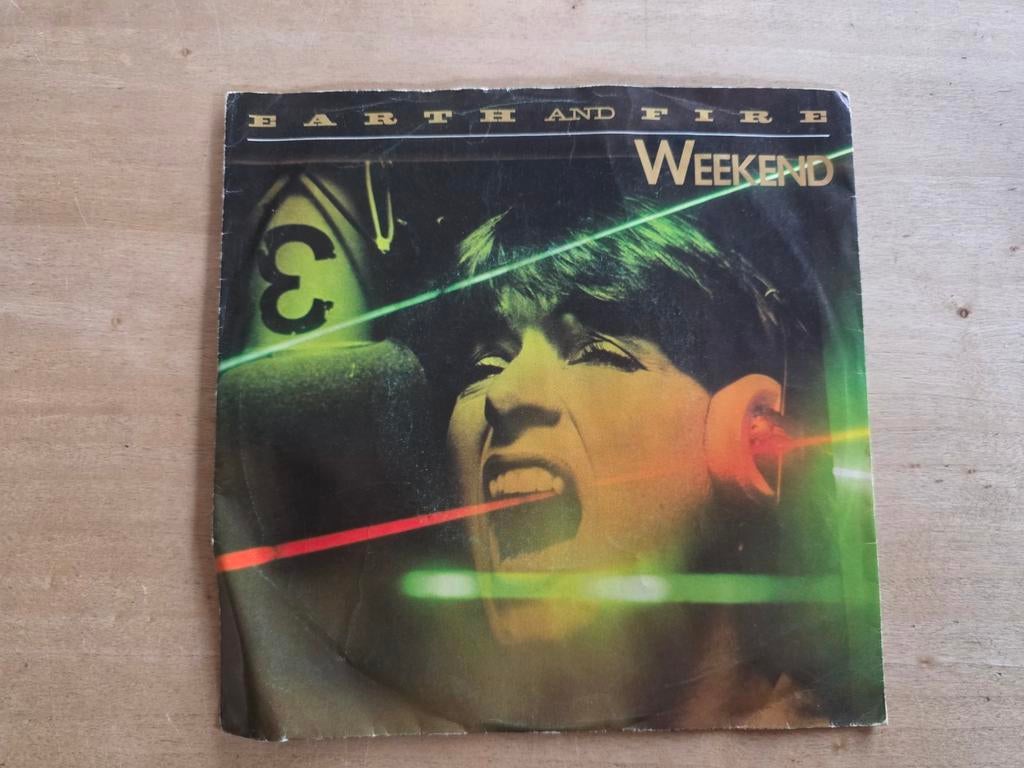 Earth and fire - weekend, Cd's en Dvd's, Vinyl Singles, Gebruikt, 7 inch, Single, Ophalen of Verzenden