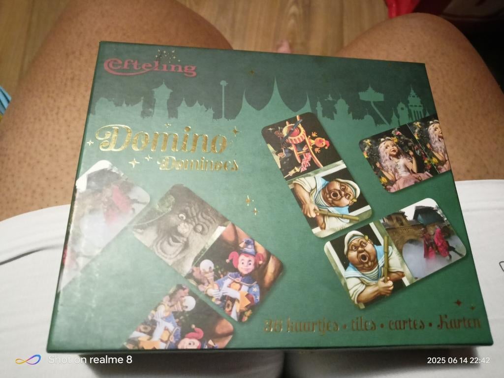 Efteling Domino - Zo goed als nieuw!, Vijf spelers of meer, Verzenden, Zo goed als nieuw, Efteling