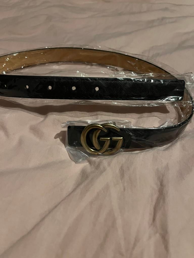 GG riem | Belt, Kleding | Dames, Riemen en Ceinturen, Ophalen, Minder dan 3 cm, 80 tot 90 cm, Nieuw