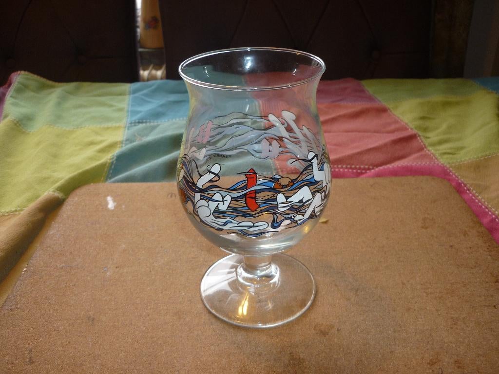Duvel jaarglas 2022 Franky Sticks limited edition, Ophalen of Verzenden, Nieuw, Glas of Glazen, Duvel