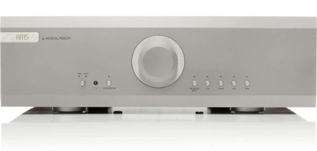 Musical Fidelity AMS35I Zilver Geïntegreerde versterker, Overige merken, Ophalen of Verzenden, Zo goed als nieuw, Minder dan 60 watt