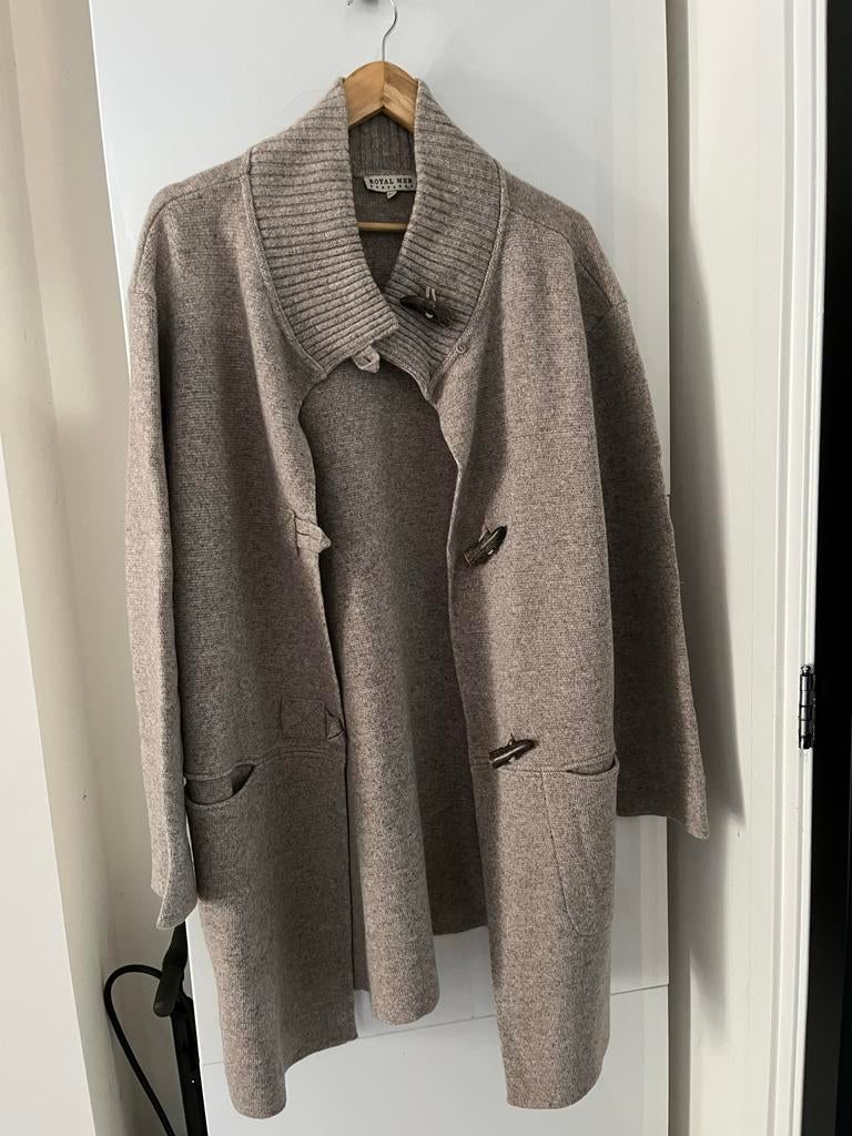 Mooi  vest Jas Royal Mer Bretagne - Wol 46, Maat 38/40 (M), Beige, Ophalen of Verzenden, Zo goed als nieuw