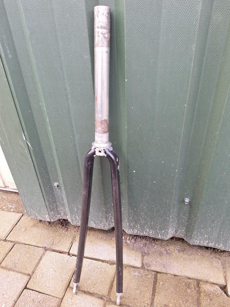 Carbon voorvork 1 inch., Fietsen en Brommers, Fietsonderdelen, Ophalen of Verzenden, Voorvork