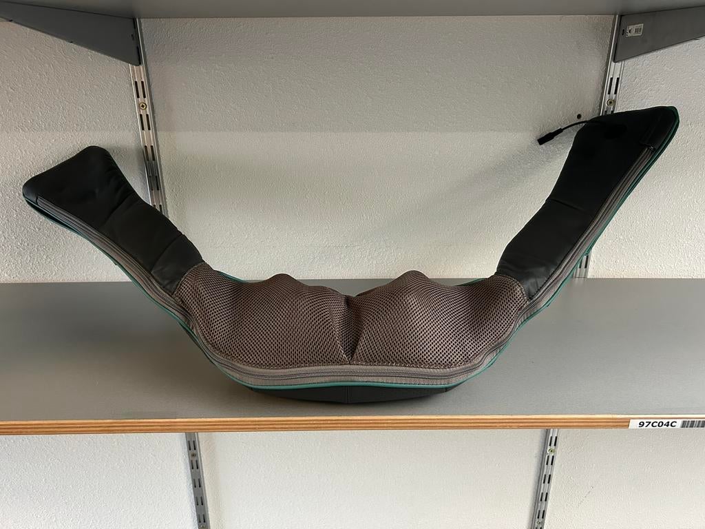 Naipo MGS-N12CS Shiatsu Massageapparaat Zwart/Groen, Sport en Fitness, Massageproducten, Naipo, Nieuw, Ophalen of Verzenden, Naipo