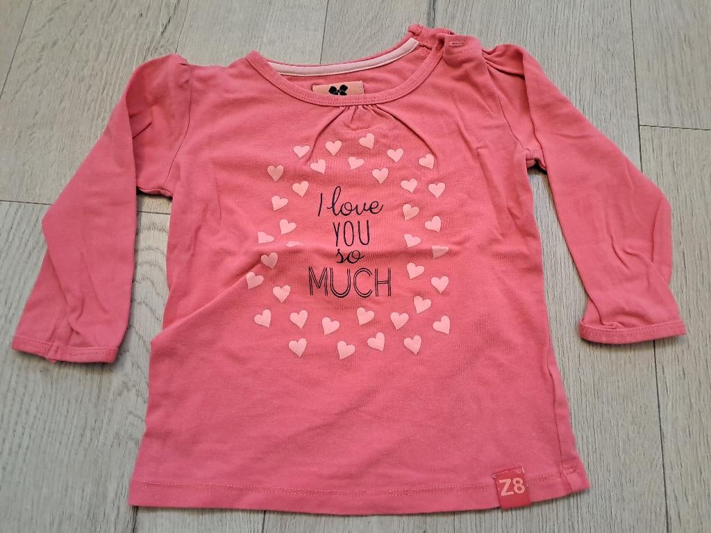 Z8 longsleeve shirt maat 86, Gebruikt, Z8, Ophalen of Verzenden, Jongetje