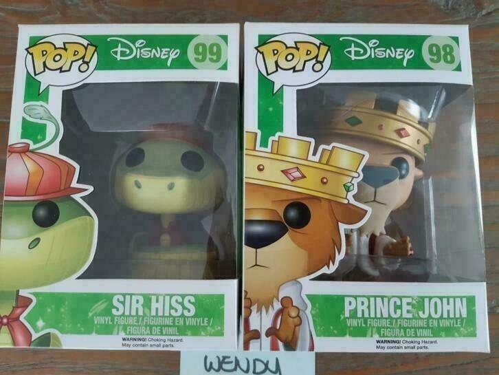 Disney Funko Pops: Sir Hiss (Robin Hood), nummer 99 vaulted, Verzamelen, Ophalen of Verzenden