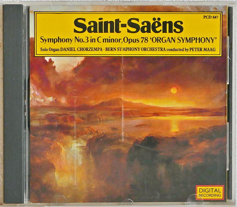 Saint-Saëns: Symphony No 3 ‘Organ Symphony’ (cd), Ophalen of Verzenden, Romantiek, Zo goed als nieuw, Orkest of Ballet