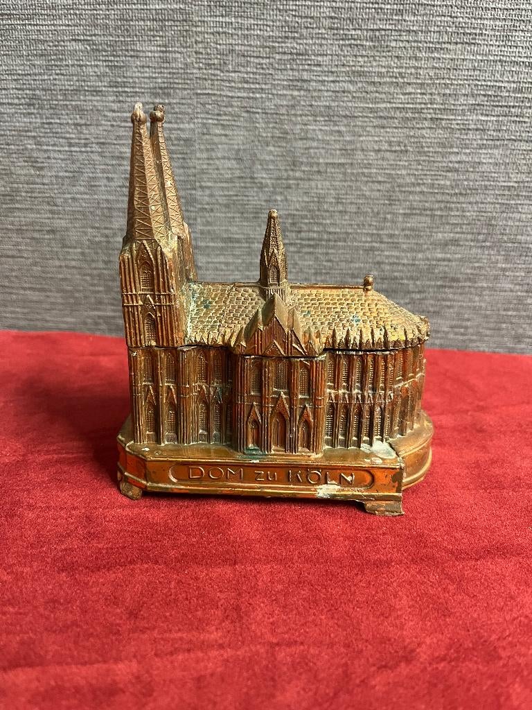 Koperen Dom zu Kõln , keulse Dom juwelendoosje ., Antiek en Kunst, Curiosa en Brocante, Ophalen
