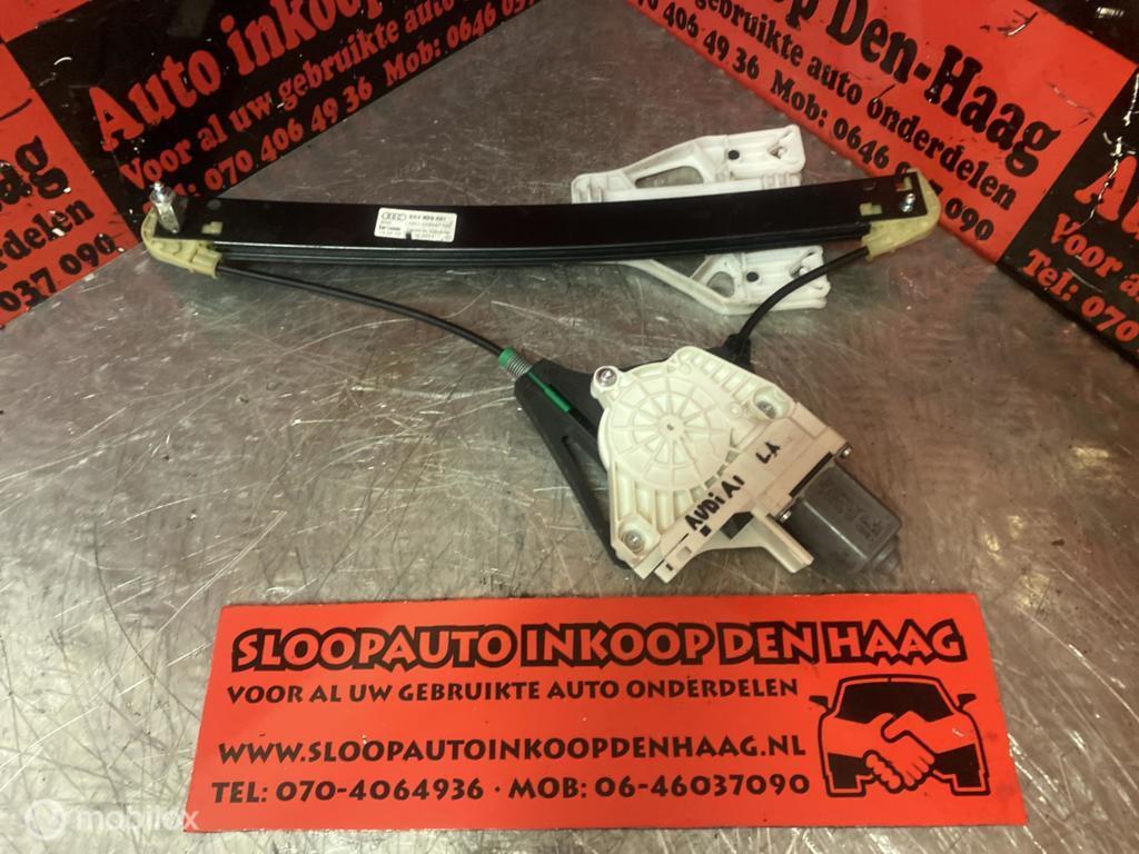 Audi A1 ('10-'18) Raammechanisme Linksachter - Electrisch, Ophalen of Verzenden, Gebruikt