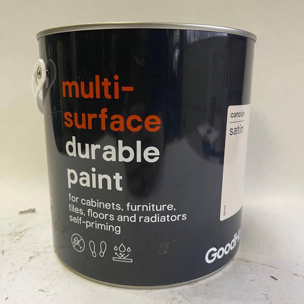 GoodHome All-Round Lak Verf Cancún Multi-Surface 2L, GoodHome, Overige kleuren, GoodHome, Nieuw