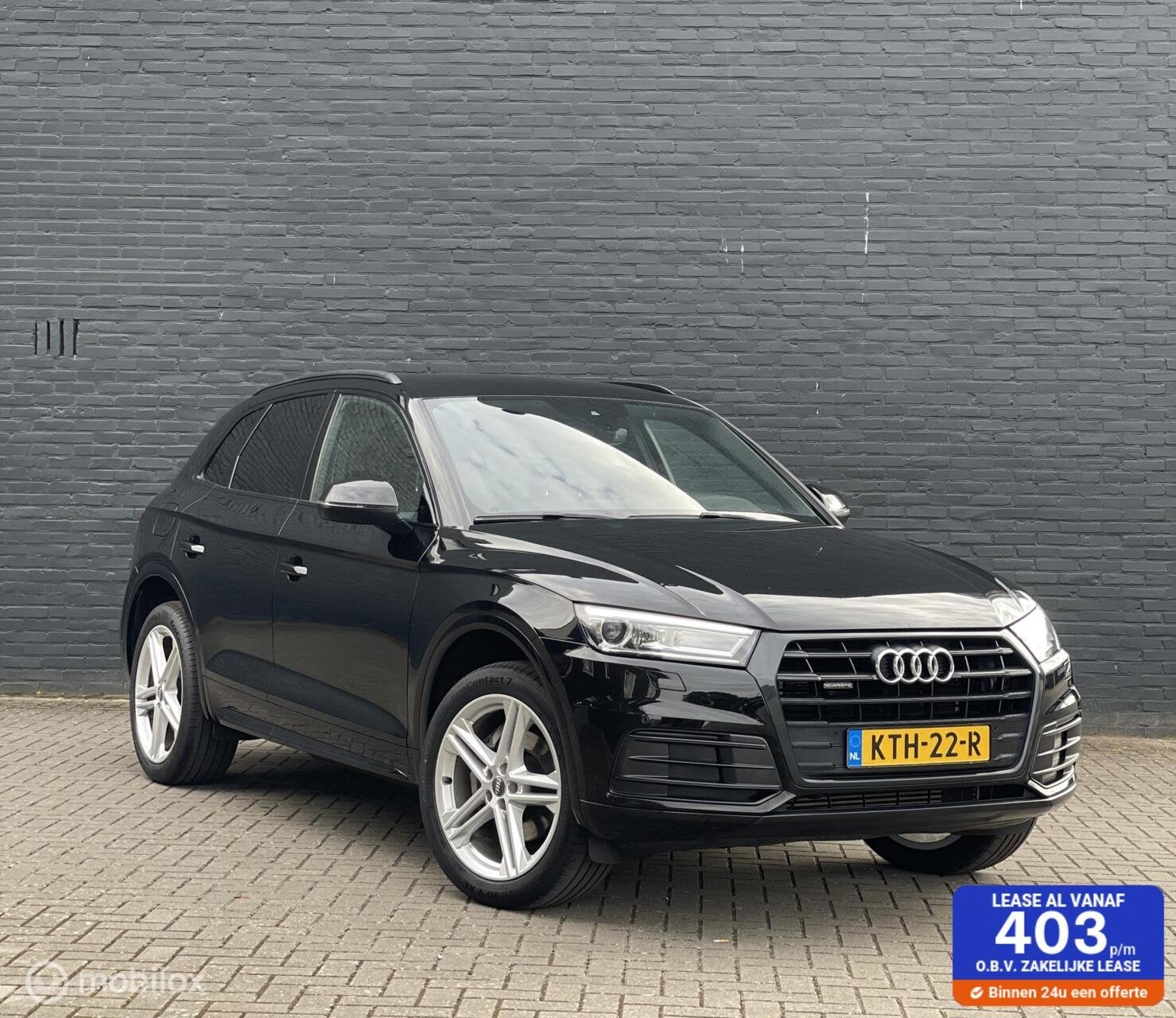 Audi Q5 2.0 TFSI quattro Sport Pro Line Camera/NAV/Keyless, Auto's, Automaat, Dealer onderhouden, Gebruikt, Zwart