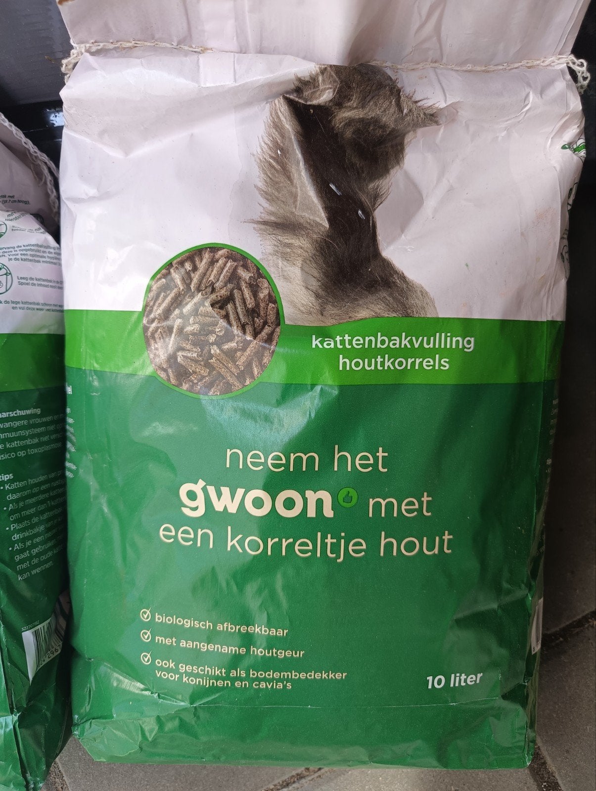 3x Kattenbakvulling Houtkorrels 10L, Ophalen, Nieuw