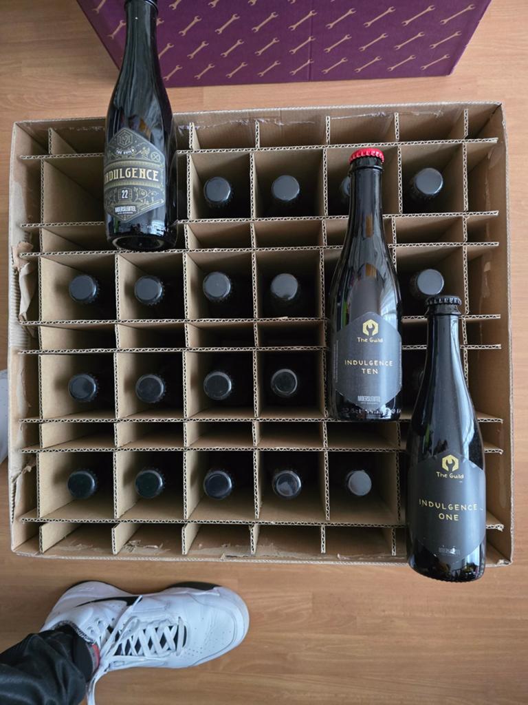 Indulgence 1 tm 31 moersleutel barrel aged, Ophalen of Verzenden, Flesje(s), Overige merken