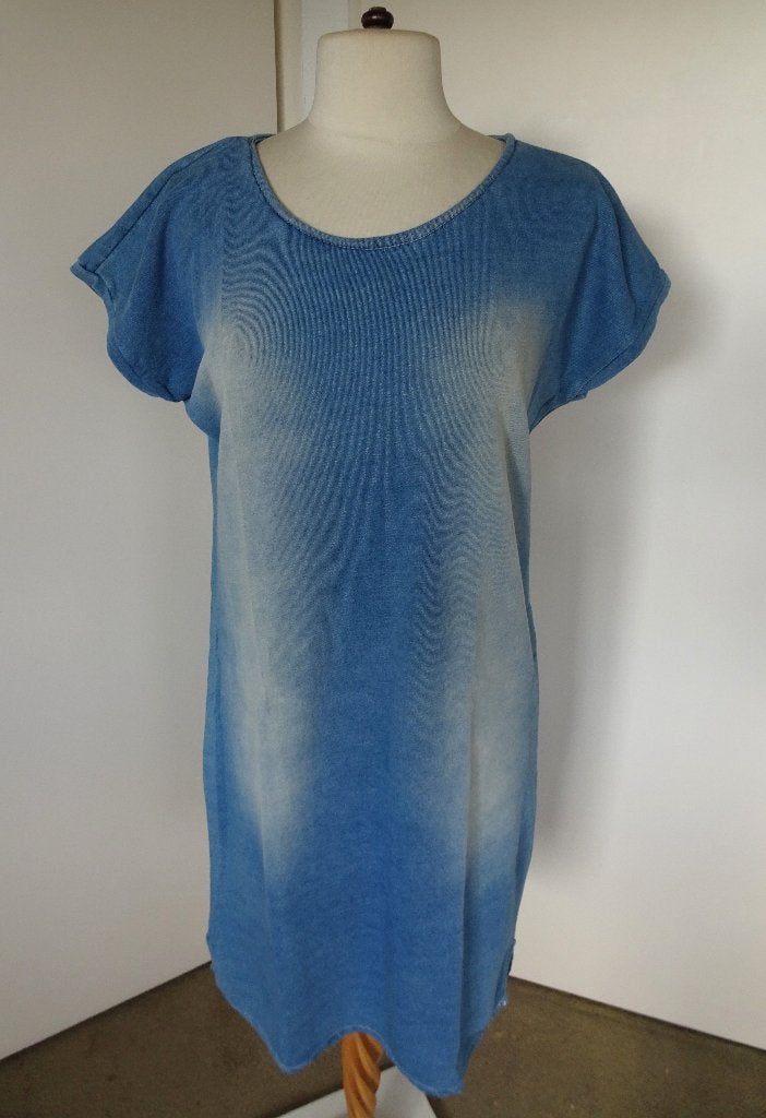 JURK VAN ITALY MAAT 38, Kleding | Dames, Maat 38/40 (M), Made in Italy, Blauw, Ophalen of Verzenden