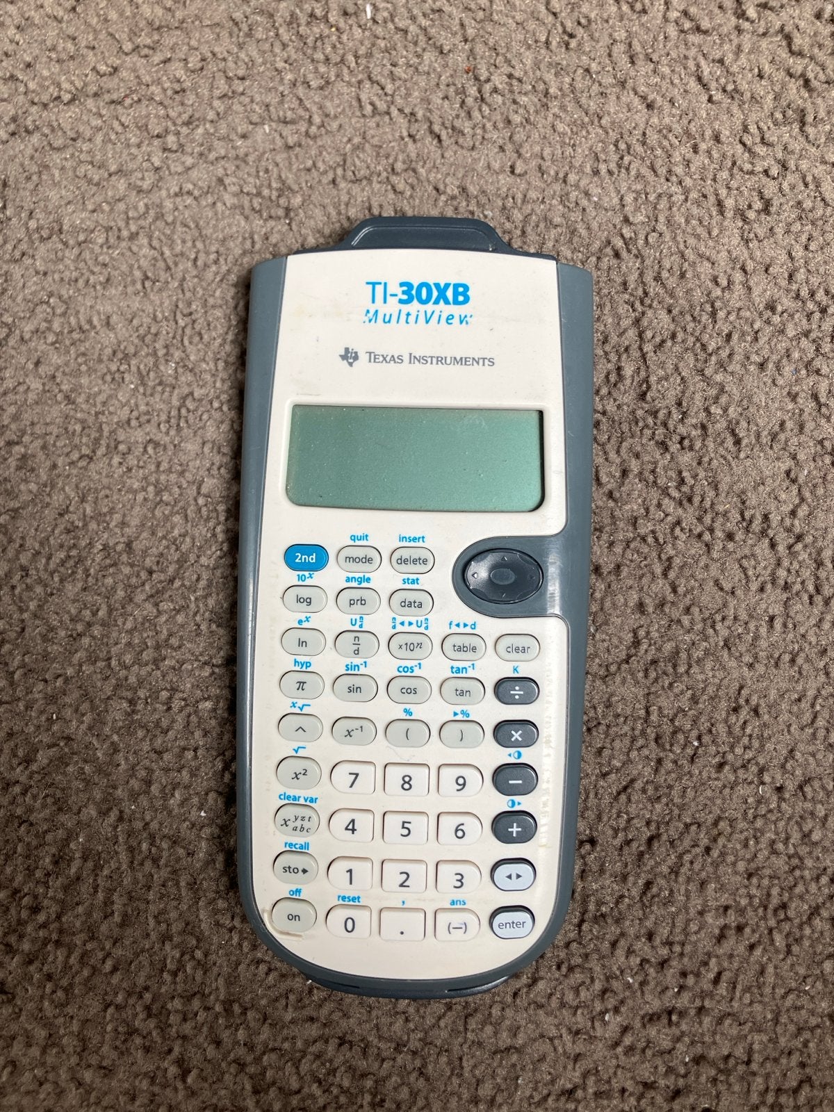 Rekenmachine TI-30XB, Ophalen of Verzenden, Grafische rekenmachine, Gebruikt