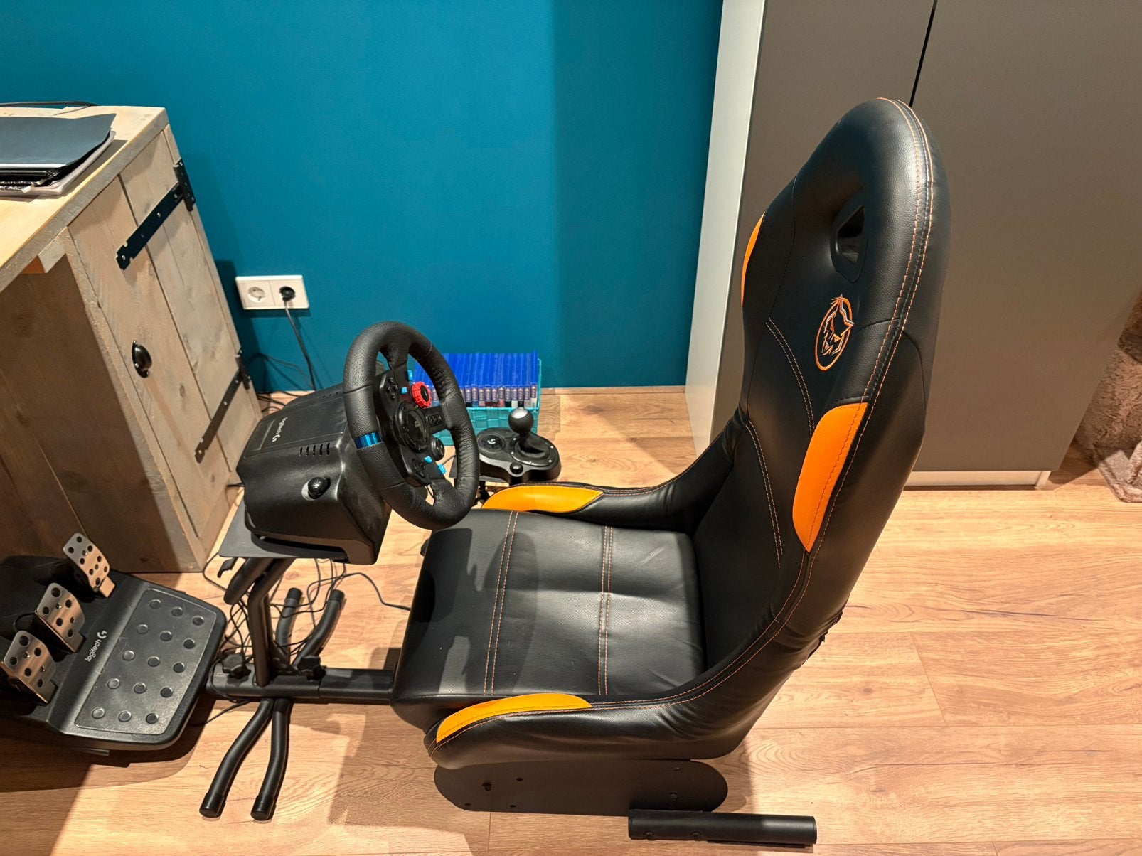 Logitech g29 geschikt voor ps5 ps4 ps3, Ophalen, Zo goed als nieuw