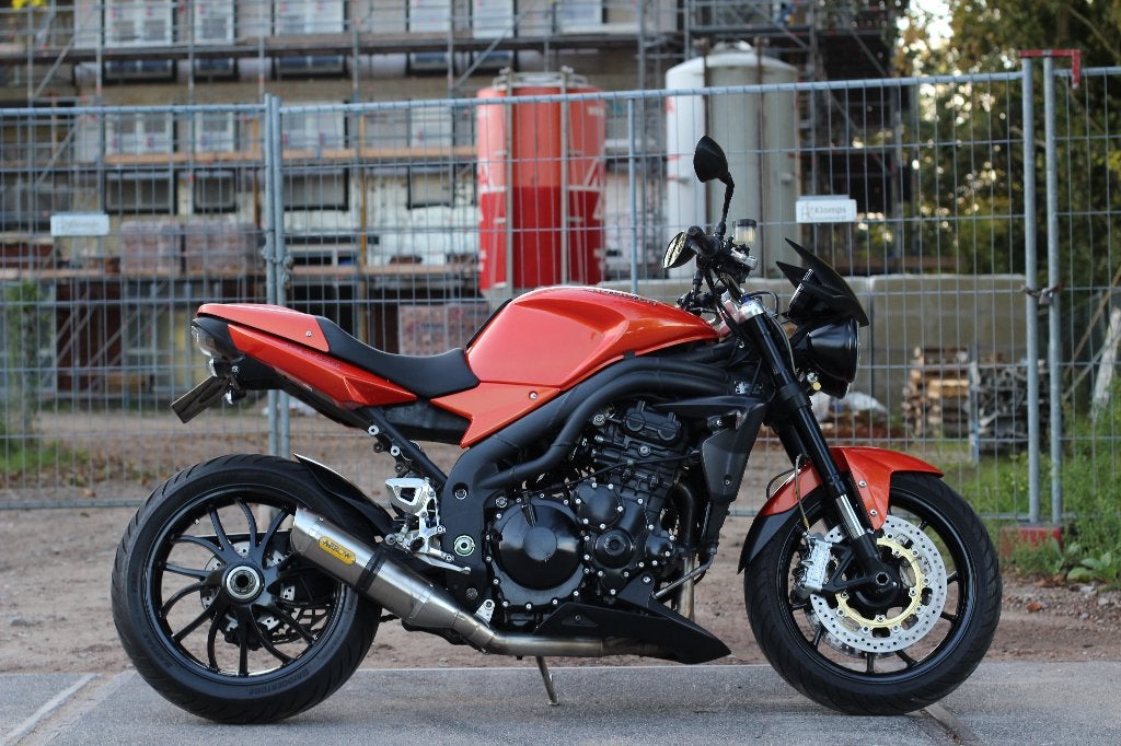 Triumph Speed Triple 1050 2008 met veel extra's + rijklaar!, Sportuitlaat, Gebruikt, 3 cilinders, Particulier