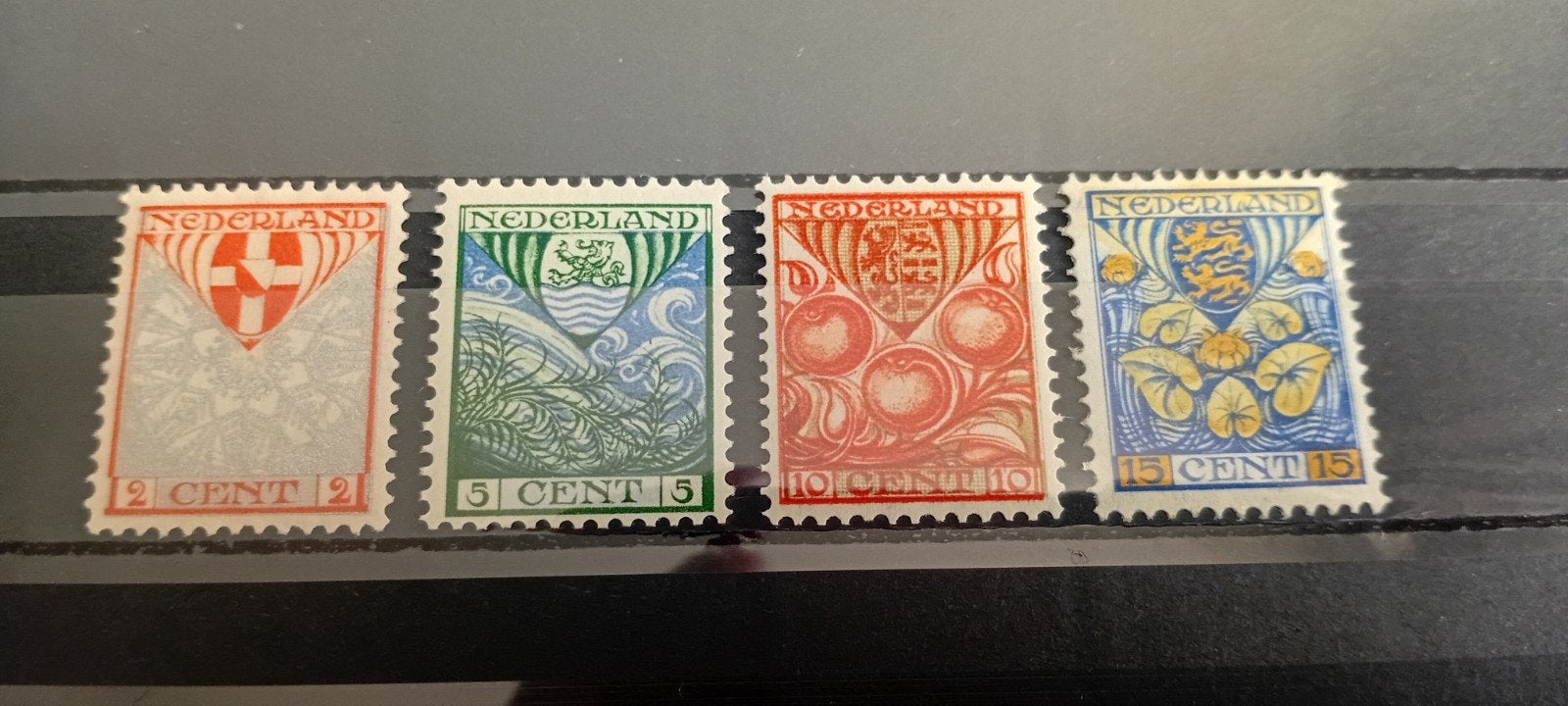 NVPH 199/202 Postfris, Postzegels en Munten, Verzenden, T/m 1940, Postfris
