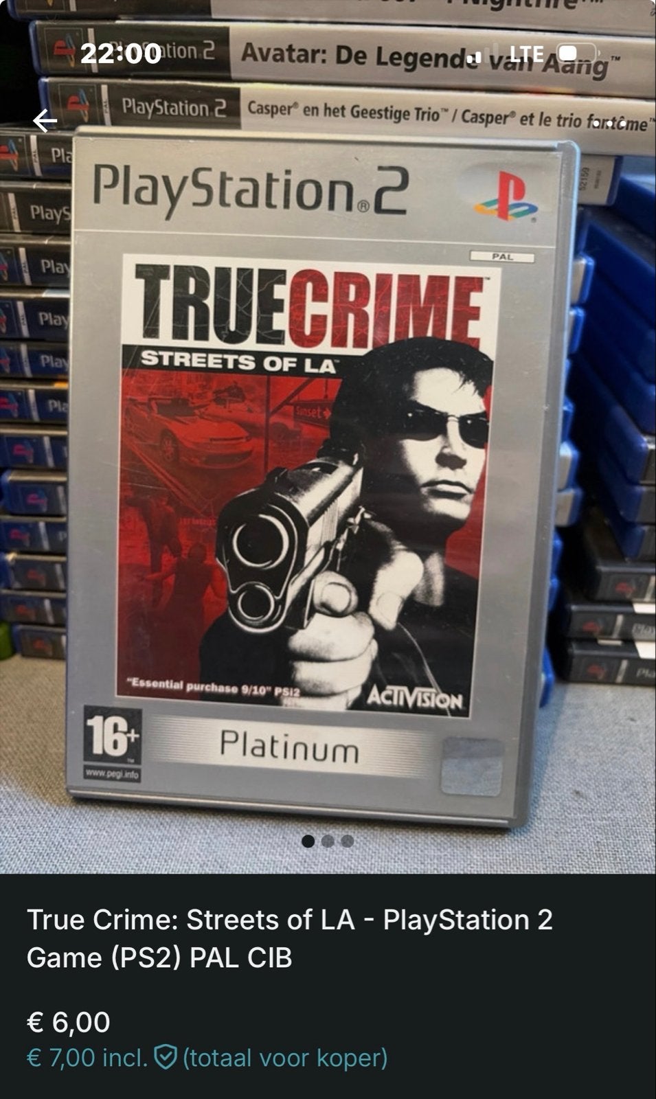 True Crime: Streets of LA PS2 - Getest en in goede conditie, Spelcomputers en Games, Avontuur en Actie, Gebruikt, 1 speler, Ophalen of Verzenden