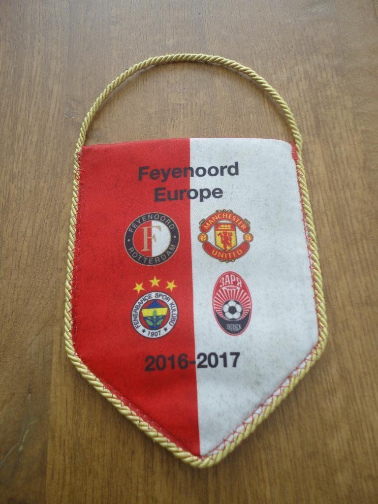 Vaantje Feijenoord Rotterdam Europe 2016 - 2017, Ophalen of Verzenden, Gebruikt, Feyenoord, Vaantje of Sjaal