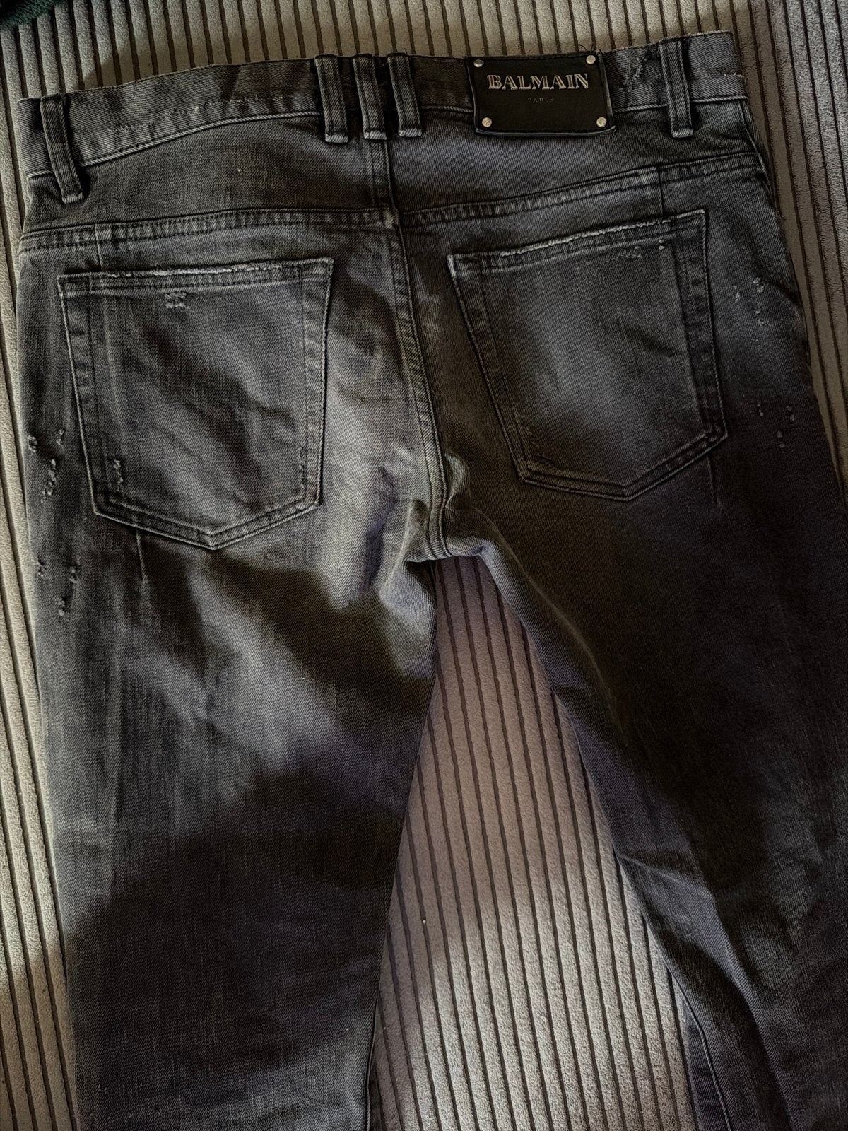 Balmain Jeans Zwart - Zo goed als nieuw, Ophalen of Verzenden, Zo goed als nieuw, Zwart, W32 (confectie 46) of kleiner