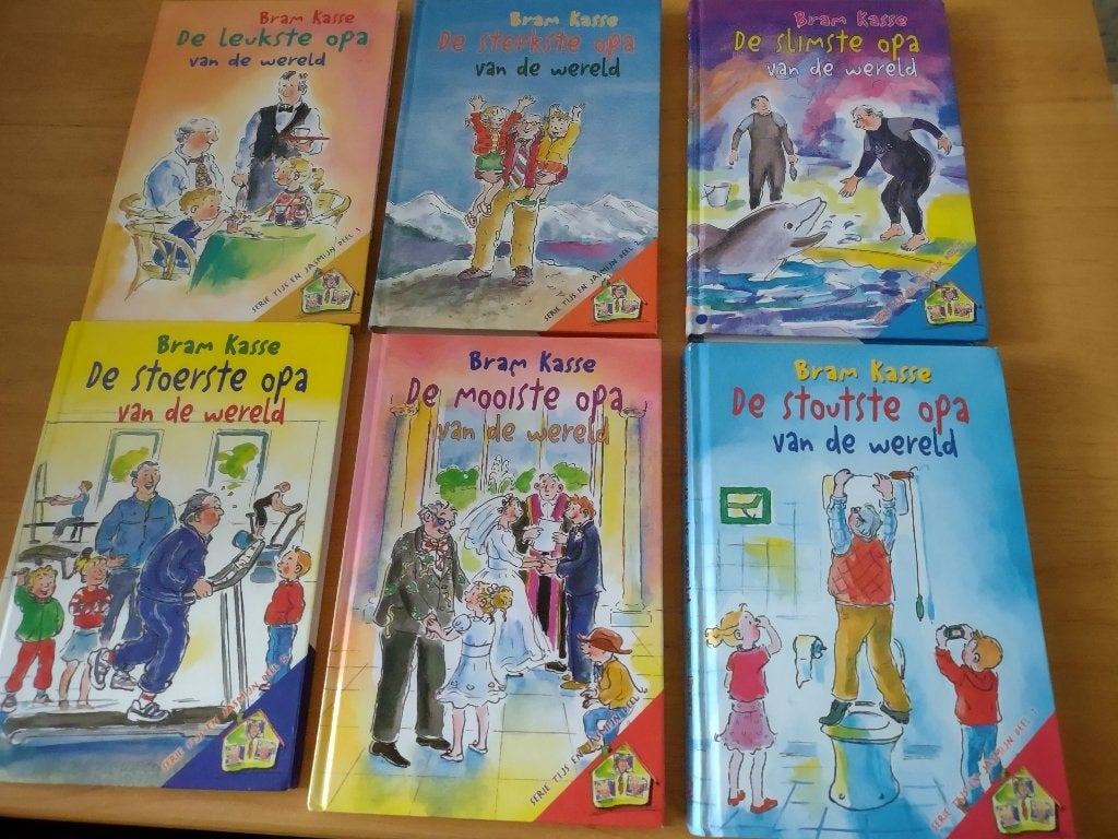 Serie Tijs en Jasmijn (6 delen)- Bram Kasse, Boeken, Ophalen of Verzenden, Gelezen, Fictie algemeen