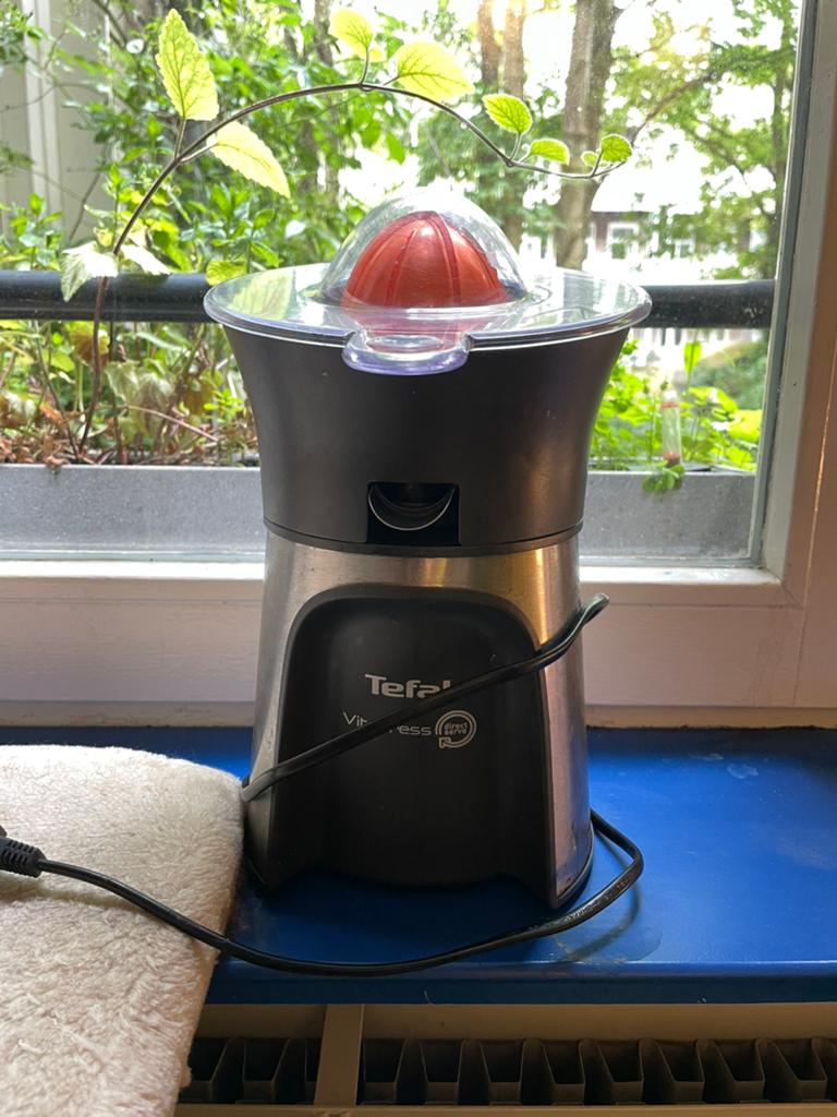 Tefal citruspers Direct Serve ZP603D, Ophalen of Verzenden, Gebruikt, Elektrisch, Citruspers