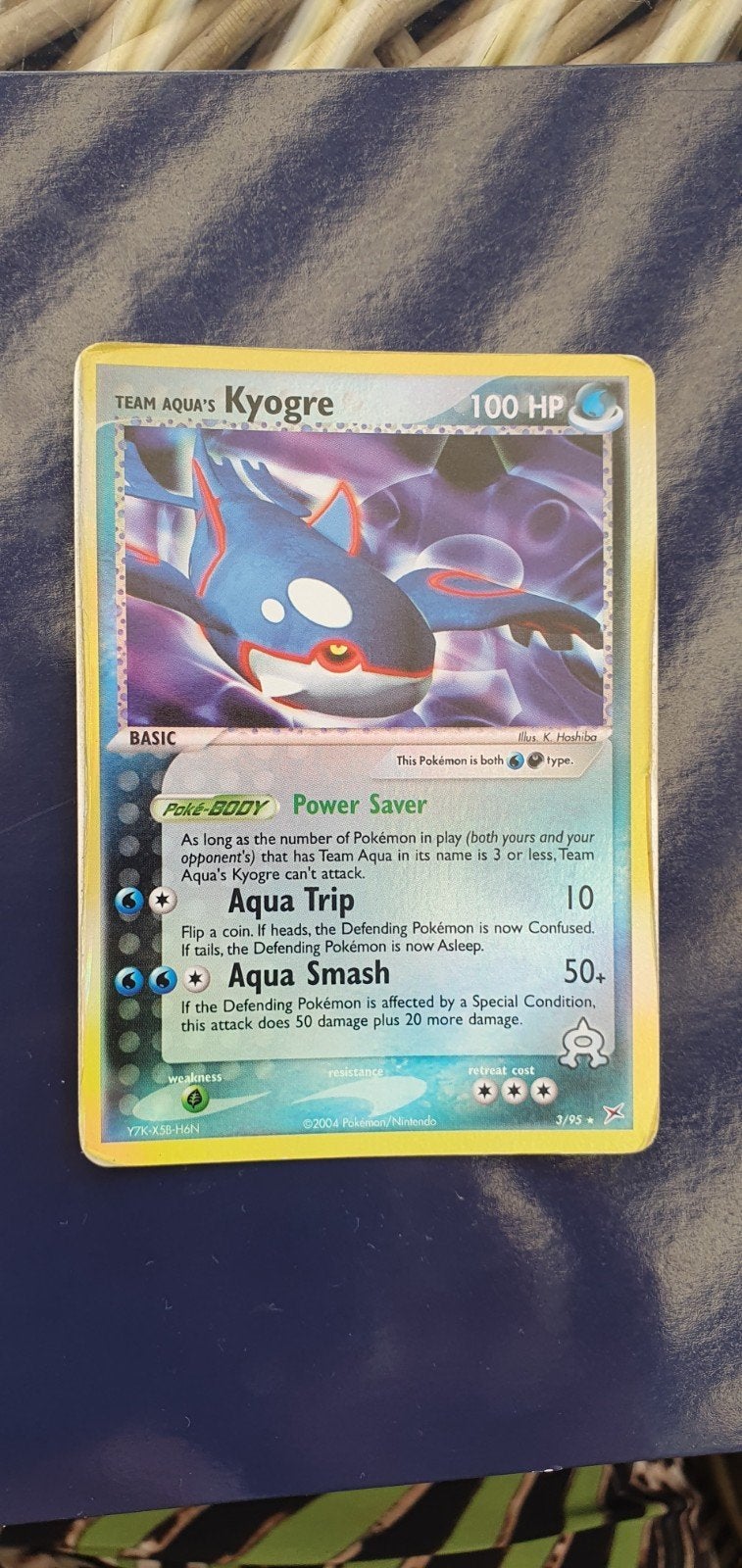 Salamence ex 103/107 holo pokemon kaart, Ophalen of Verzenden, Zo goed als nieuw
