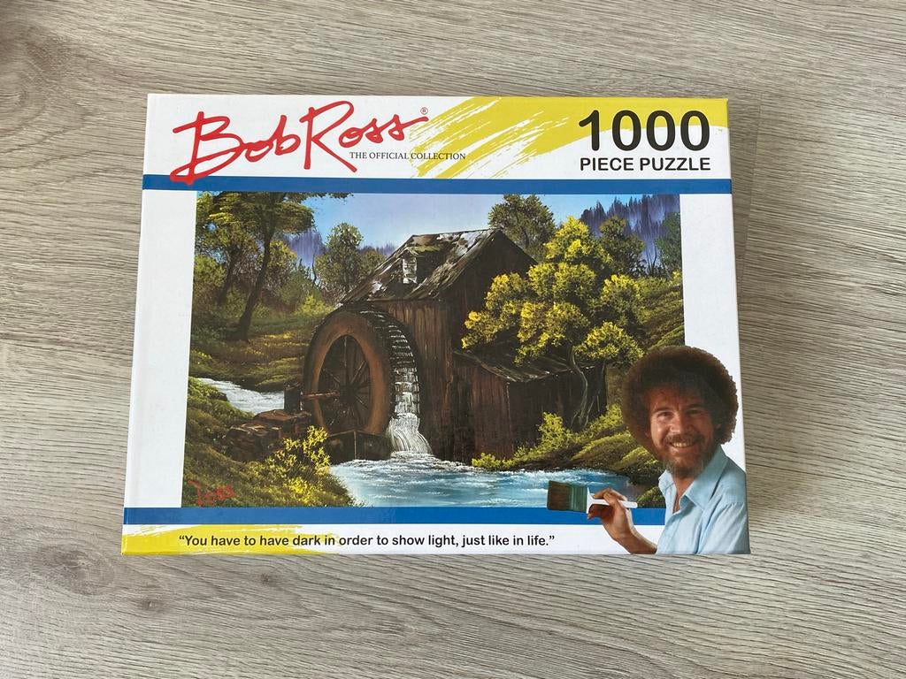 Bob Ross puzzel - 1000 stukjes - Nieuw in verpakking, Ophalen of Verzenden, Nieuw