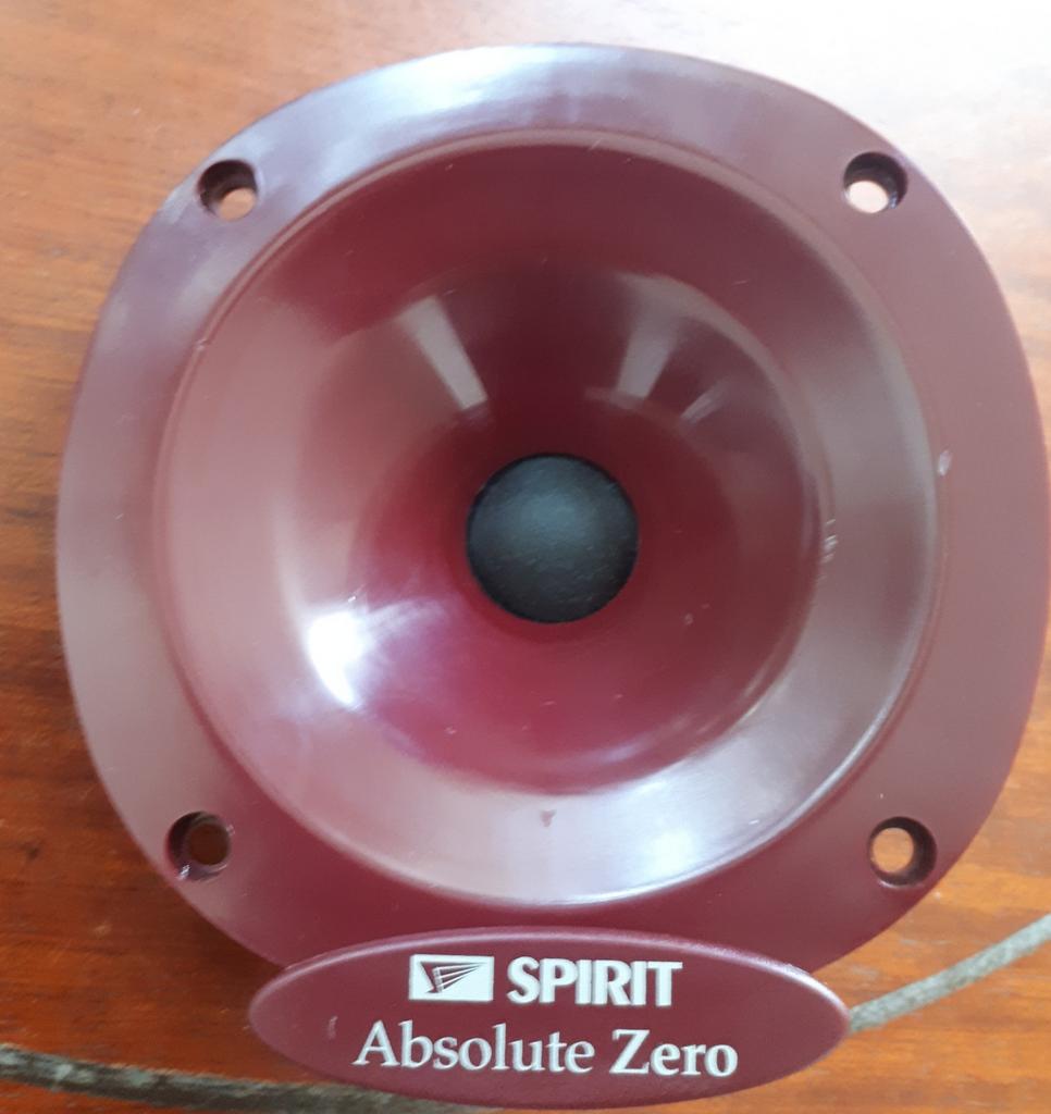 Spirit Absolute Zero Tweeter, Overige typen, Zo goed als nieuw, Minder dan 60 watt, Ophalen