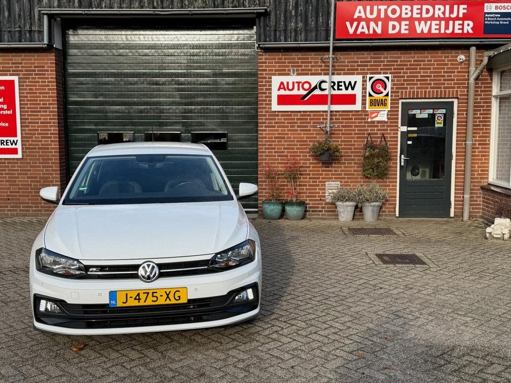 Volkswagen Polo 1.0 TSI Highline Business R Automaat Carplay, Auto's, Stof, Gebruikt, 95 pk, Origineel Nederlands