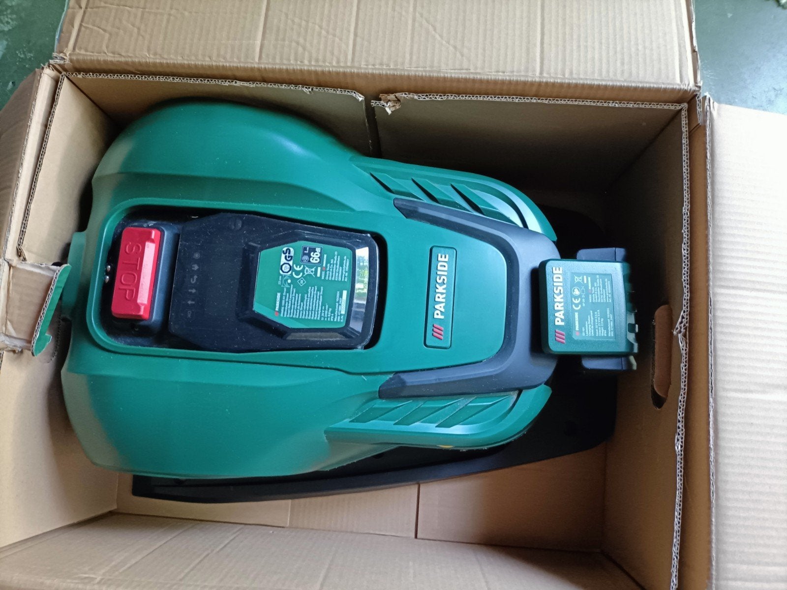 Parkside Smart Robot Grasmaaier -, Cirkelmaaier, Minder dan 30 cm, Accu-grasmaaier, Nieuw