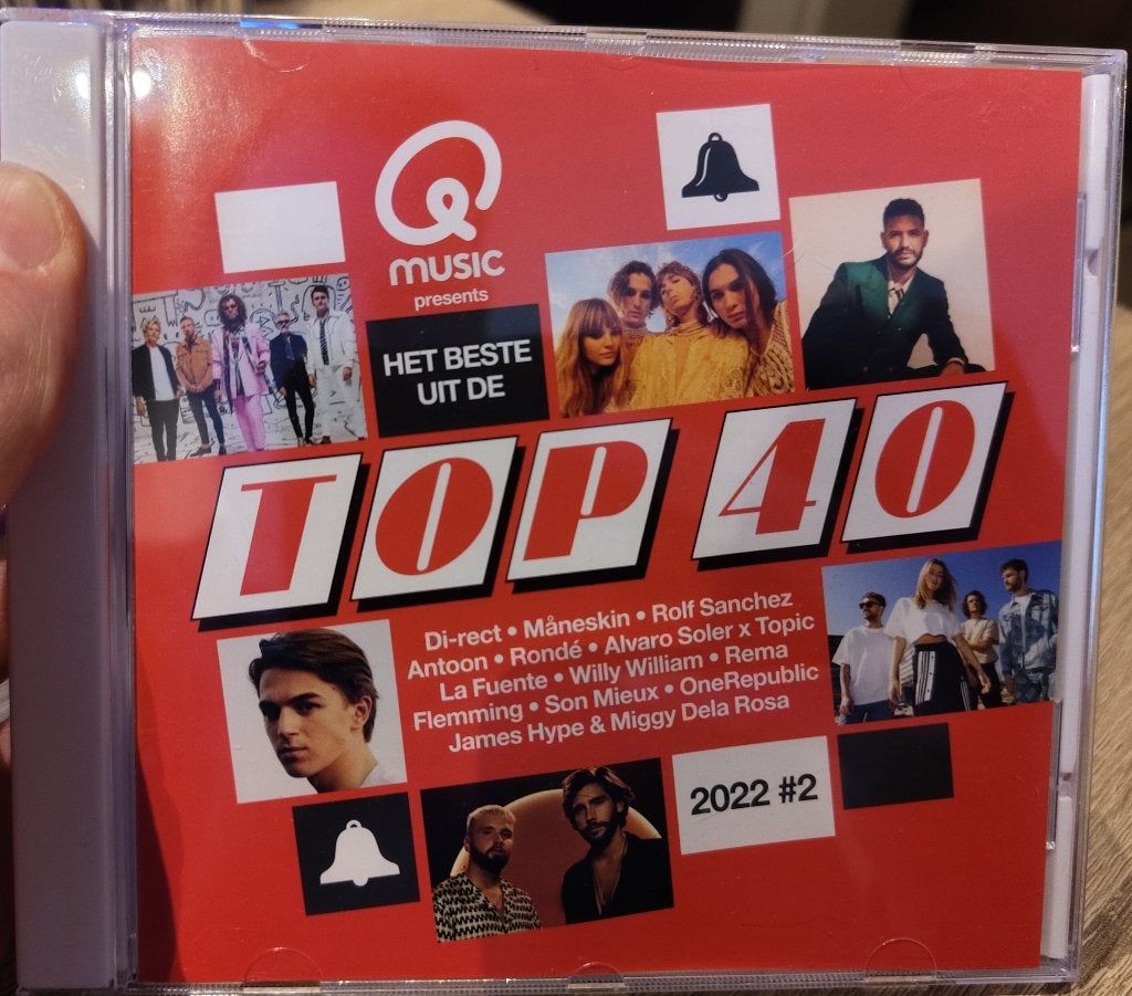 Q-Music Presents Het Beste Uit De Top 40 2022 - 2, Cd's en Dvd's, Verzenden, Zo goed als nieuw, Verzamelalbum, Pop