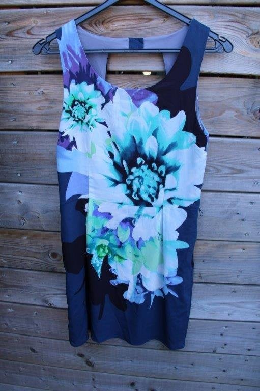 Jurk donkerblauw/ aqua K-Design mt Xs Vaste prijs, Kleding | Dames, K-design, Blauw, Ophalen of Verzenden, Zo goed als nieuw