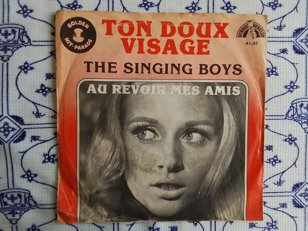 The singing boys              Ton doux visage, Ophalen of Verzenden, Zo goed als nieuw, Pop, Single