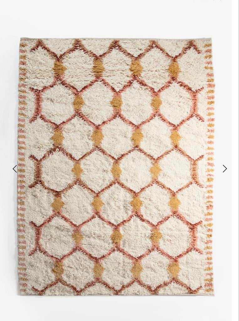 Vloerkleed Honey Comb Sissy-Boy 170x240 cm, Huis en Inrichting, Stoffering | Tapijten en Kleden, Gebruikt, 150 tot 200 cm, 200 cm of meer