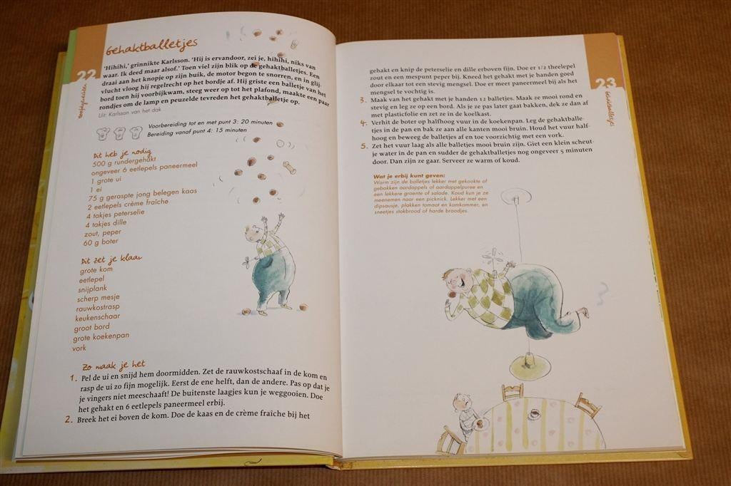 Spaghetti met een Schaar — Kinderkookboek [Astrid Lindgren], Ophalen of Verzenden, Gelezen, Fictie algemeen