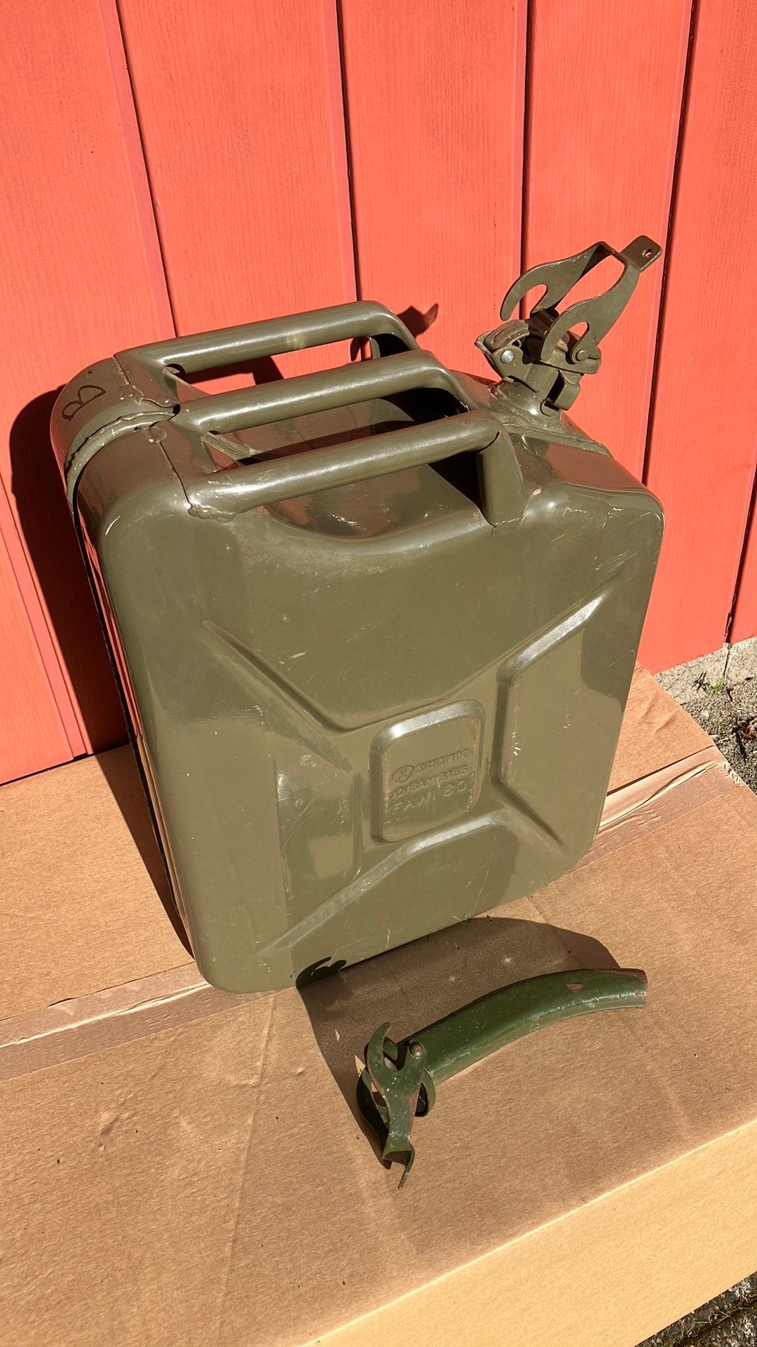Jerrycan 20 liter, Ophalen of Verzenden, Gebruikt, Land Rover