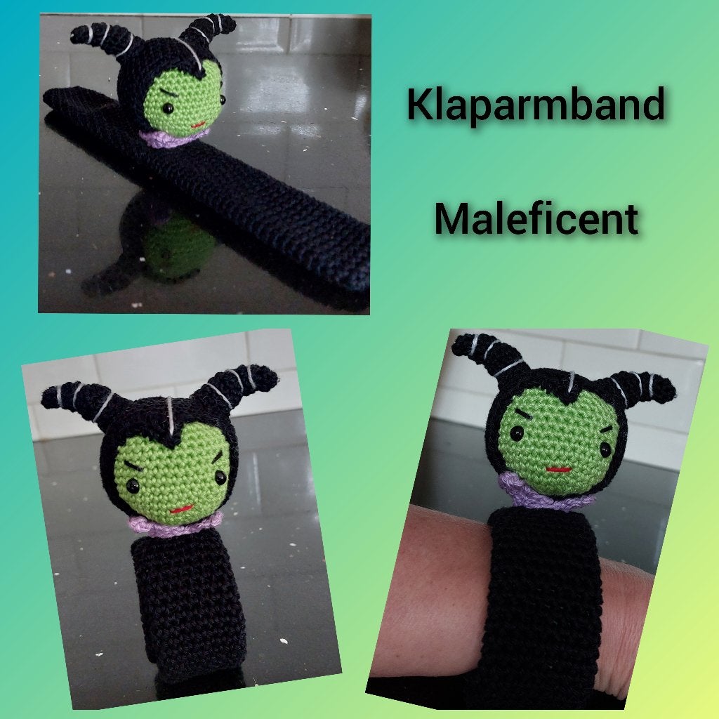 nieuw- klaparmband Maleficent, Ophalen of Verzenden, Handgemaakt, Nieuw