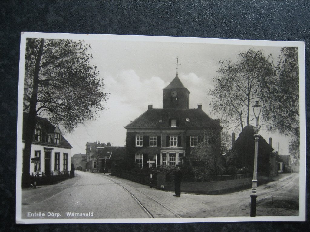 WARNSVELD entree dorp met tramrails 19398, Ophalen of Verzenden, 1920 tot 1940, Gelderland