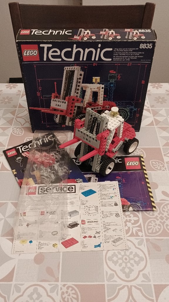 Lego Technic 8835 met doos, inlay en bouwplan PRACHTTOESTAND, Ophalen, Zo goed als nieuw