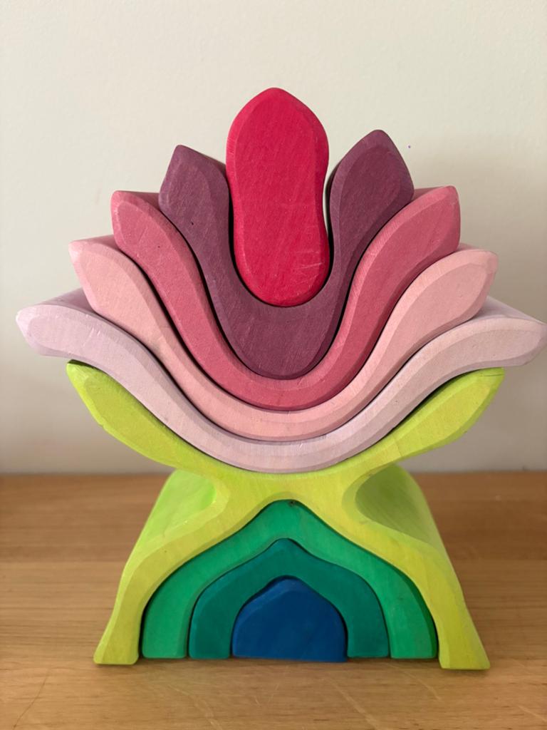 Grimm Houten Bloem, Kinderen en Baby's, Speelgoed | Houten speelgoed, Ophalen, Zo goed als nieuw