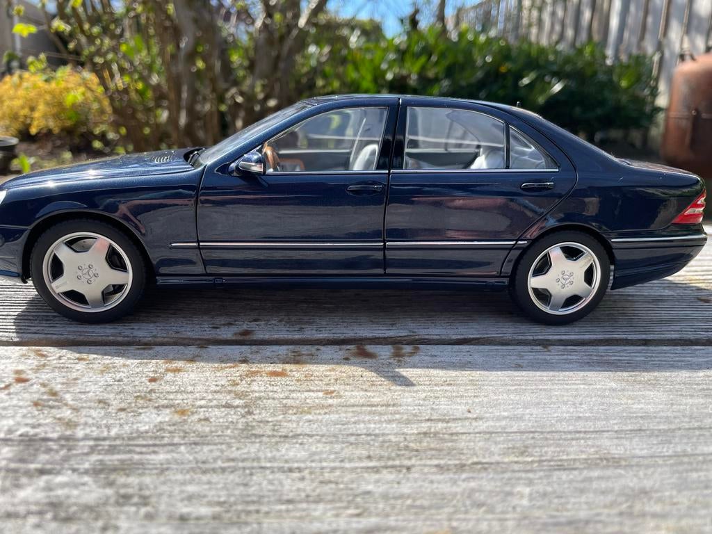 Norev Mercedes-Benz S-Klasse (1998-2005) W220 1:18, Ophalen of Verzenden, Gebruikt, Auto, Norev
