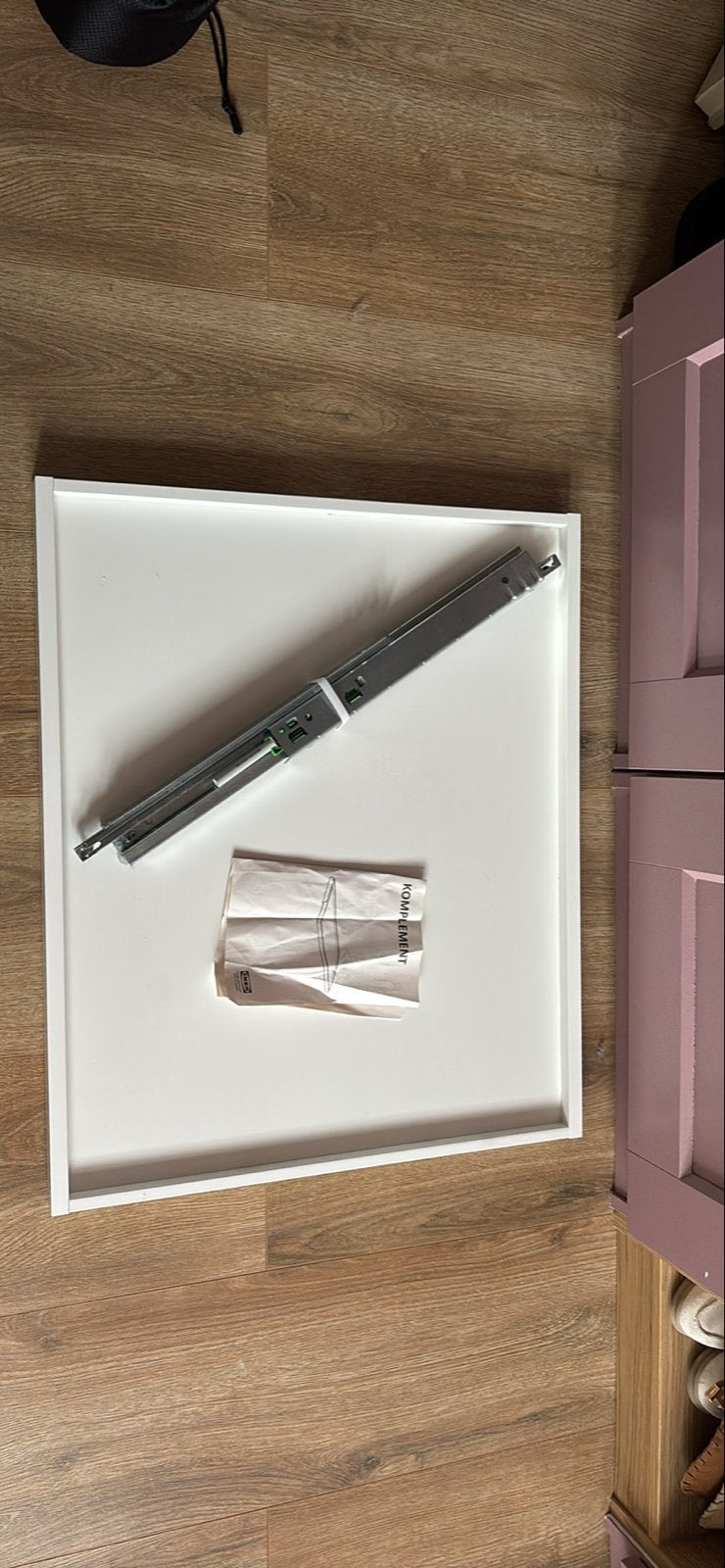 IKEA KOMPLEMENT Lade wit met ladegeleiders, Huis en Inrichting, Ophalen, Nieuw
