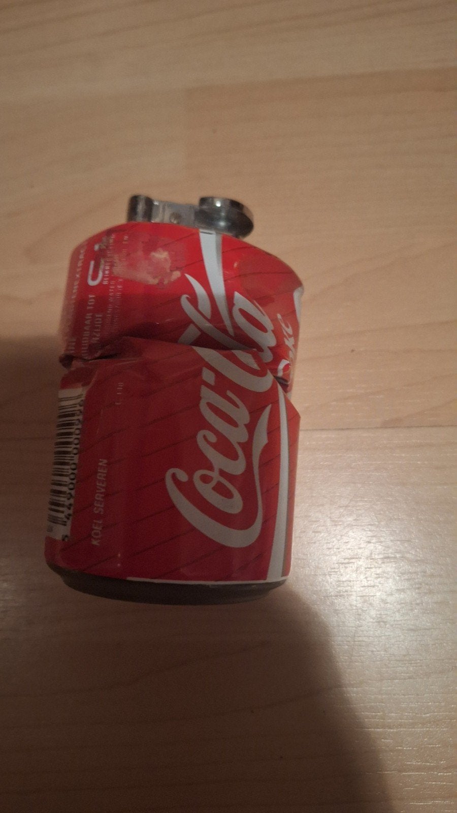 Unieke Coca-Cola aansteker - Olympische Spelen Athene 1896, Ophalen, Gebruikt, Aansteker