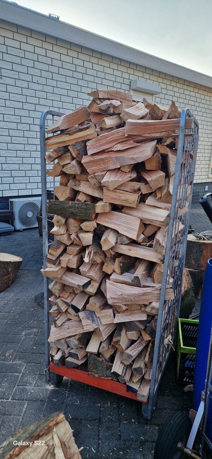 Gedroogd Eikenhout - Klaar voor de Kachel, Minder dan 3 m³, Ophalen of Verzenden, Eikenhout, Blokken