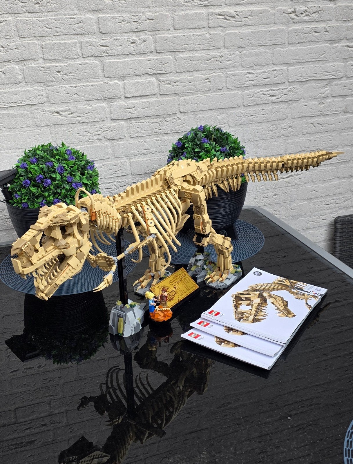 Lego Jurassic Park T-Rex Fossiel Display Model 76968, Compleet, Lego, Ophalen of Verzenden, Complete set