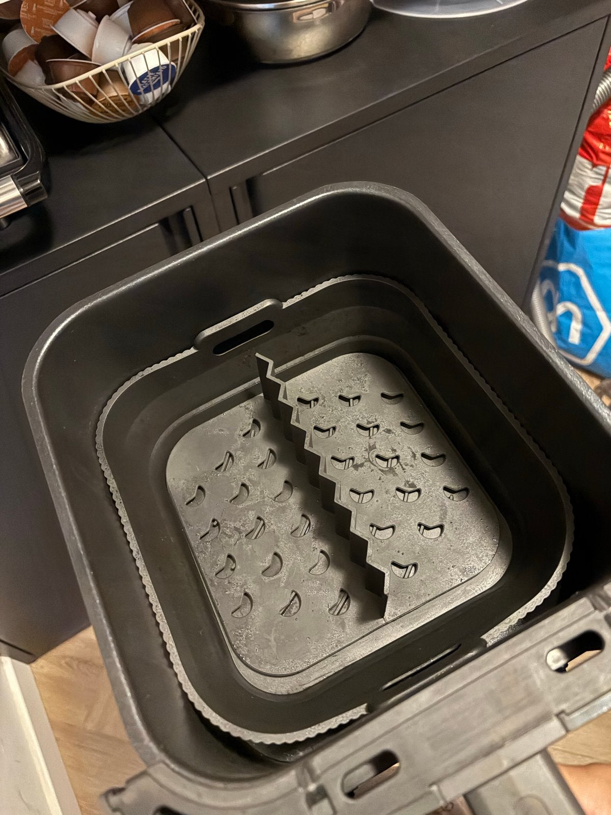Tefal Dual Easy Fry Airfryer - nieuw, Ophalen, Zo goed als nieuw, Airfryer, 1500 gram of meer