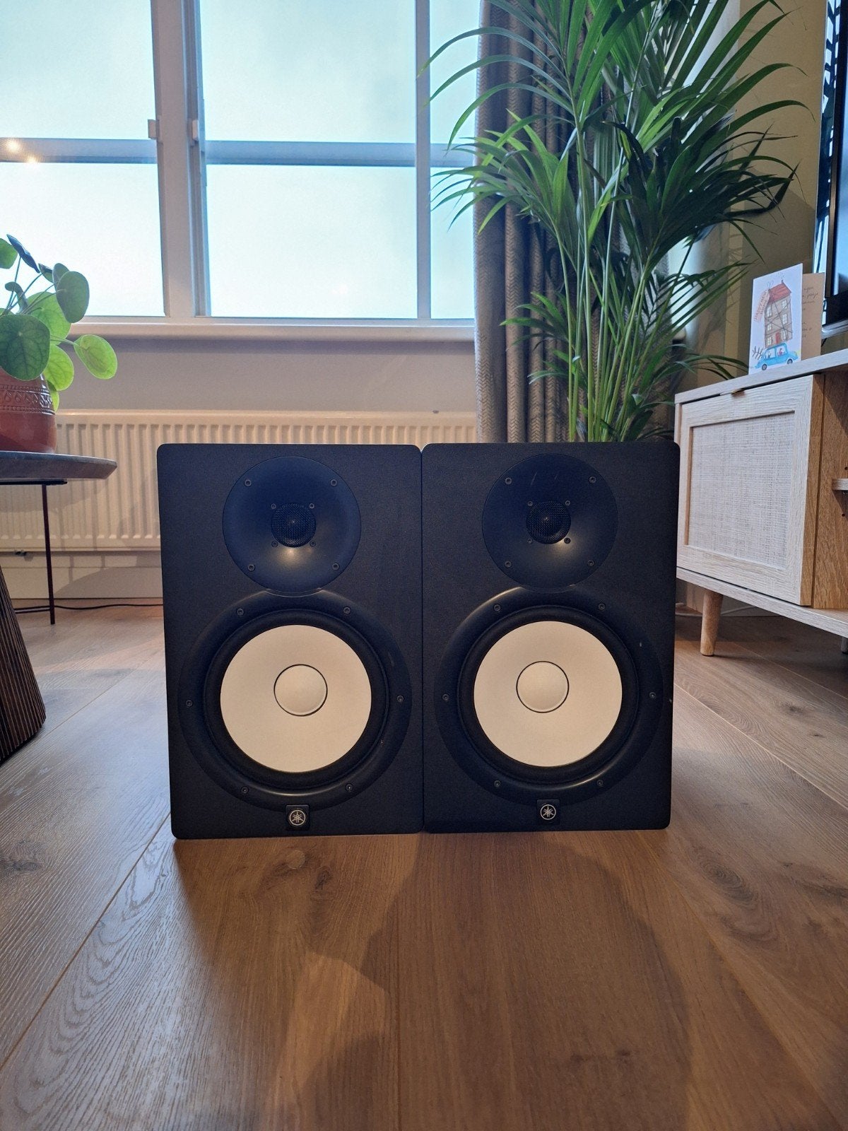 Yamaha HS7 Studiomonitoren - Zo goed als nieuw, incl. kabels, Ophalen, Zo goed als nieuw, Overige merken