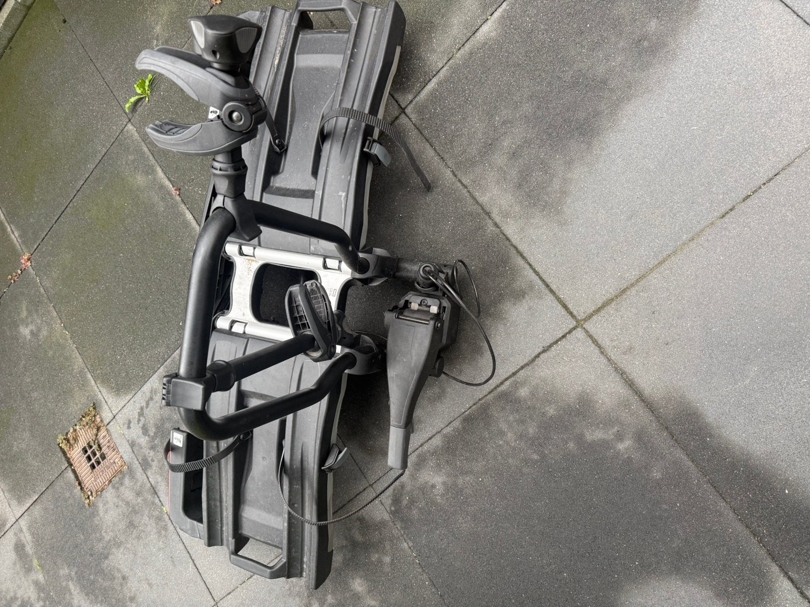 Tk thule easyfold xt 933 black editie 2fietsen, Auto diversen, Ophalen, Zo goed als nieuw, Trekhaakdrager